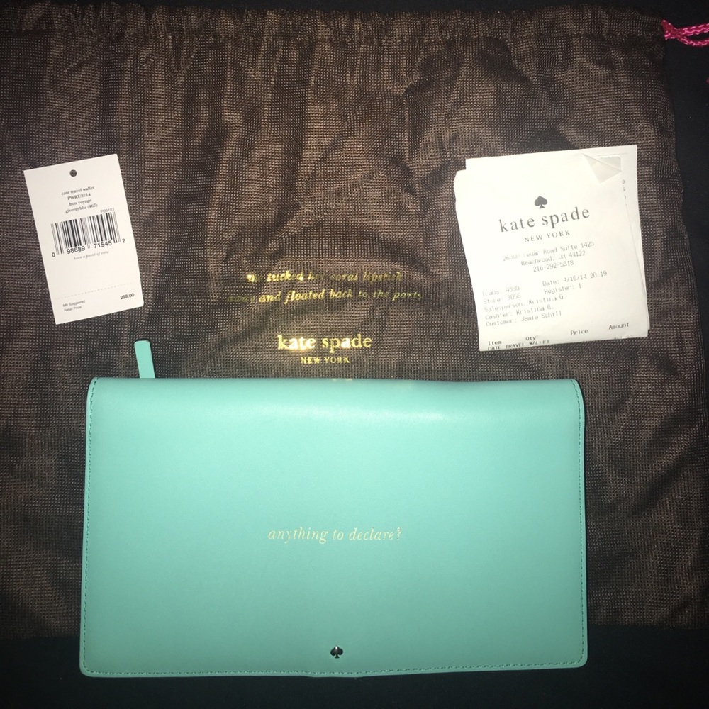 Kate Spade Travel Wallet
